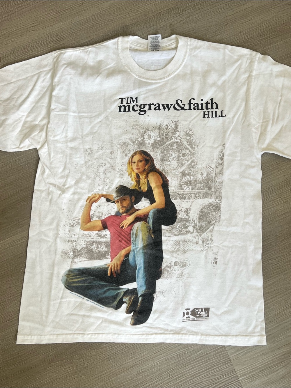 Y2K Tim McGraw & Faith Hill concert Tee